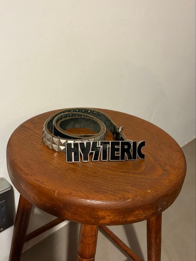 Hysteric Glamour 2000s Kiss Logo スタッズベルト galcia/HYSTERIC LOGO スタッズベルト|HYSTERIC GLAMOUR MEN