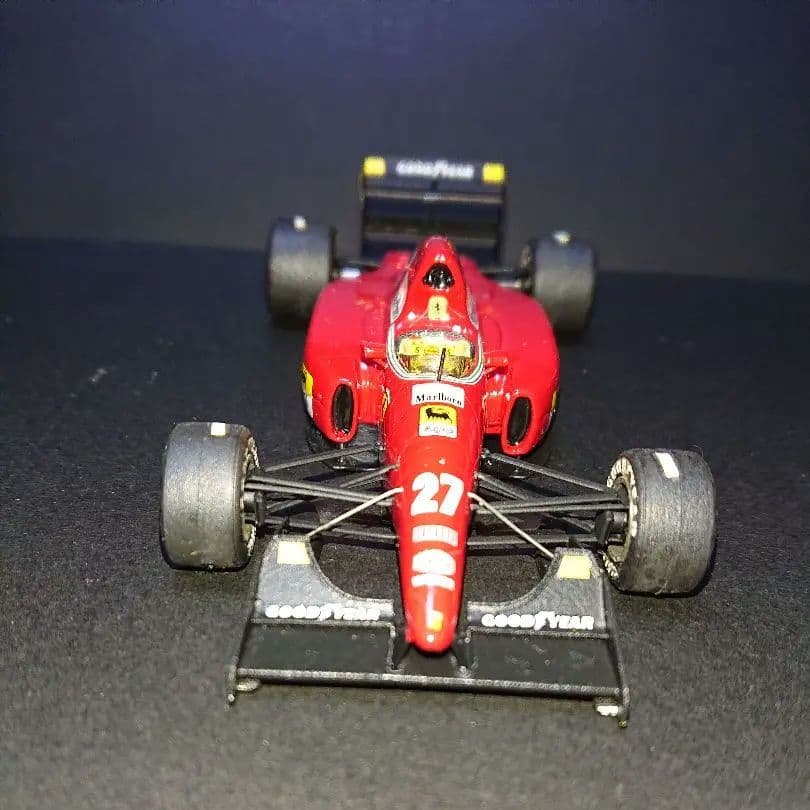 タメオ キット フェラーリ F92A 1/43 メタルミニカー塗装完成品 - メルカリ