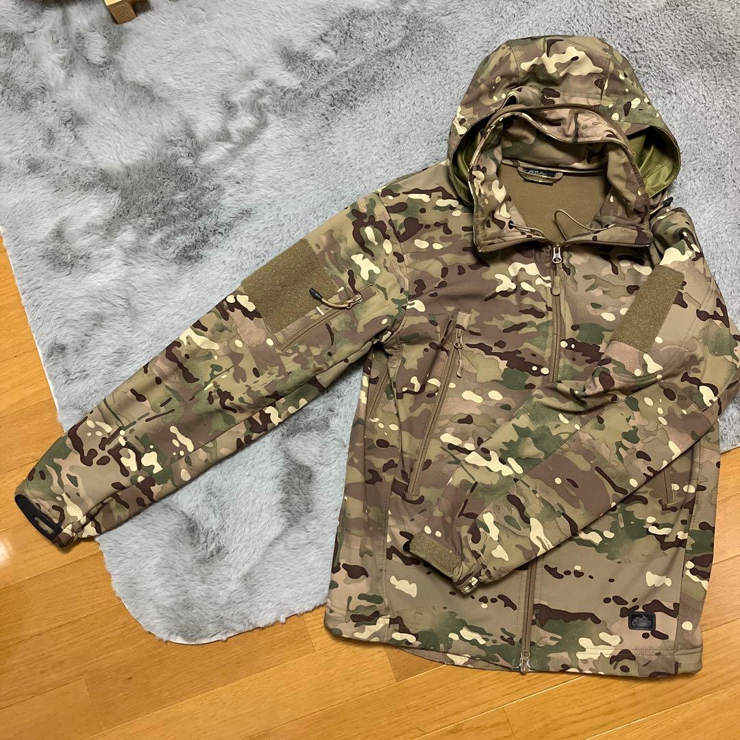 ヘリコンテックス　ガンファイタージャケット　カモグラム