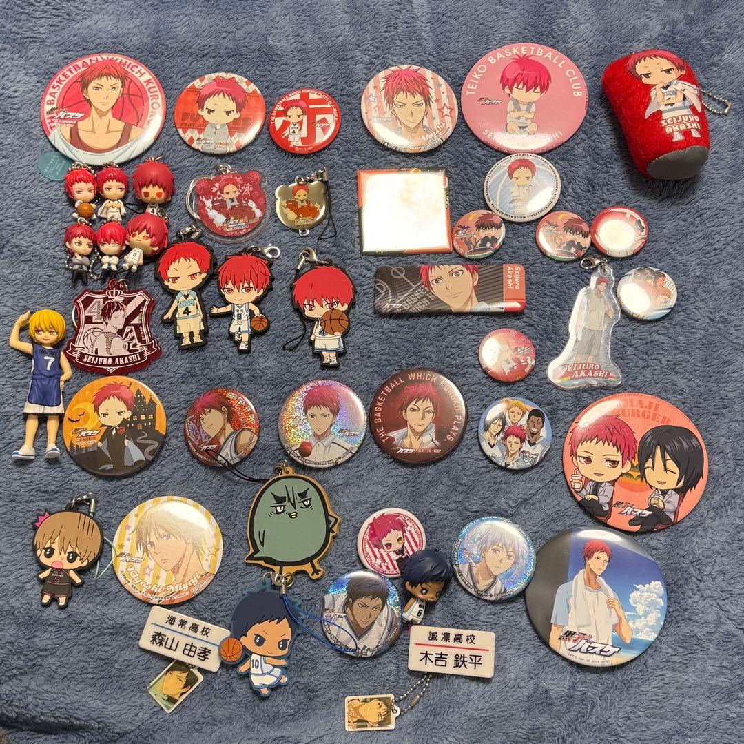 黒子のバスケ　缶バッチ等セット 黒子のバスケ』デコレクション缶バッジ(R) （全12種／ランダム1種入り