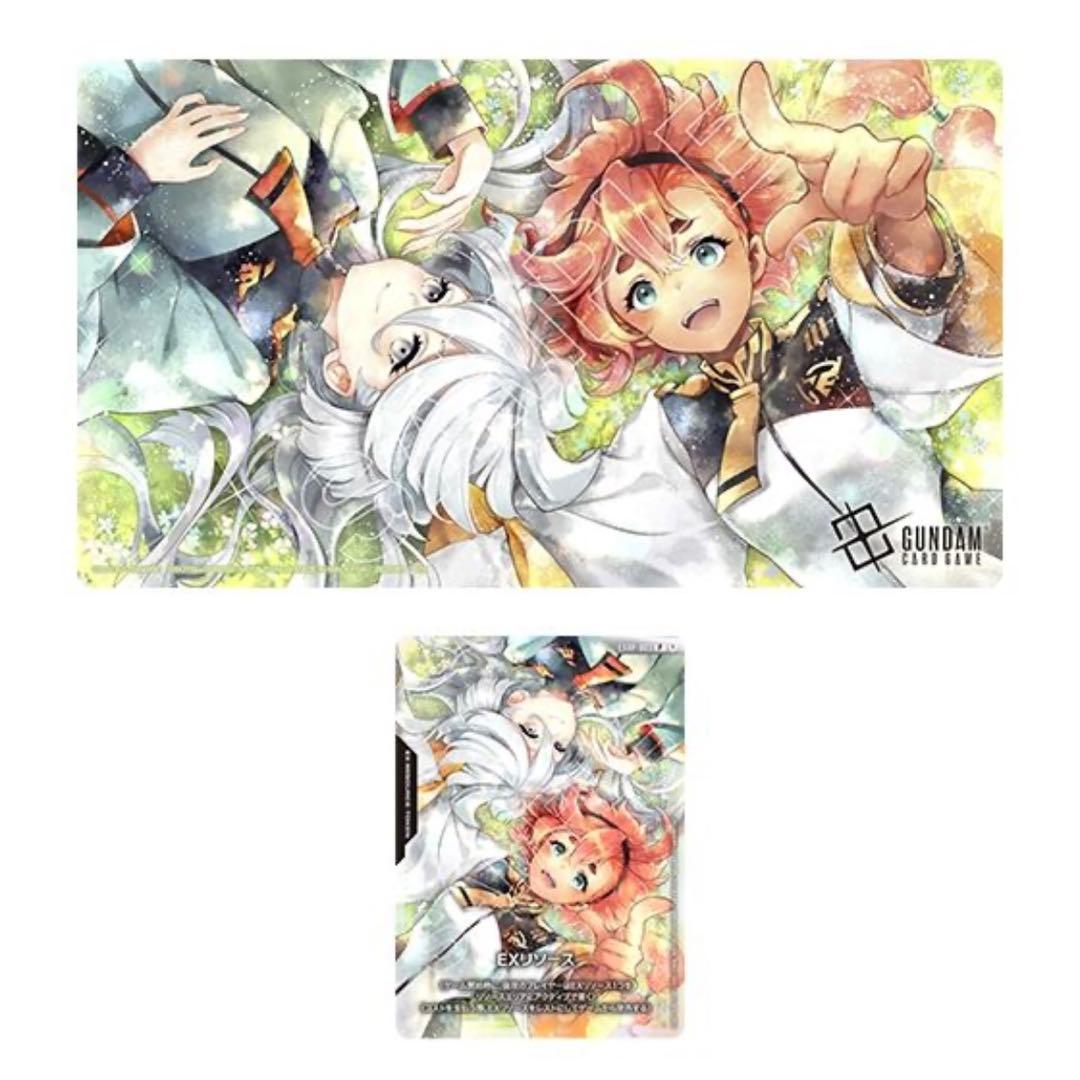 ガンダムカードゲーム オフィシャルプレイマット＆カードセット