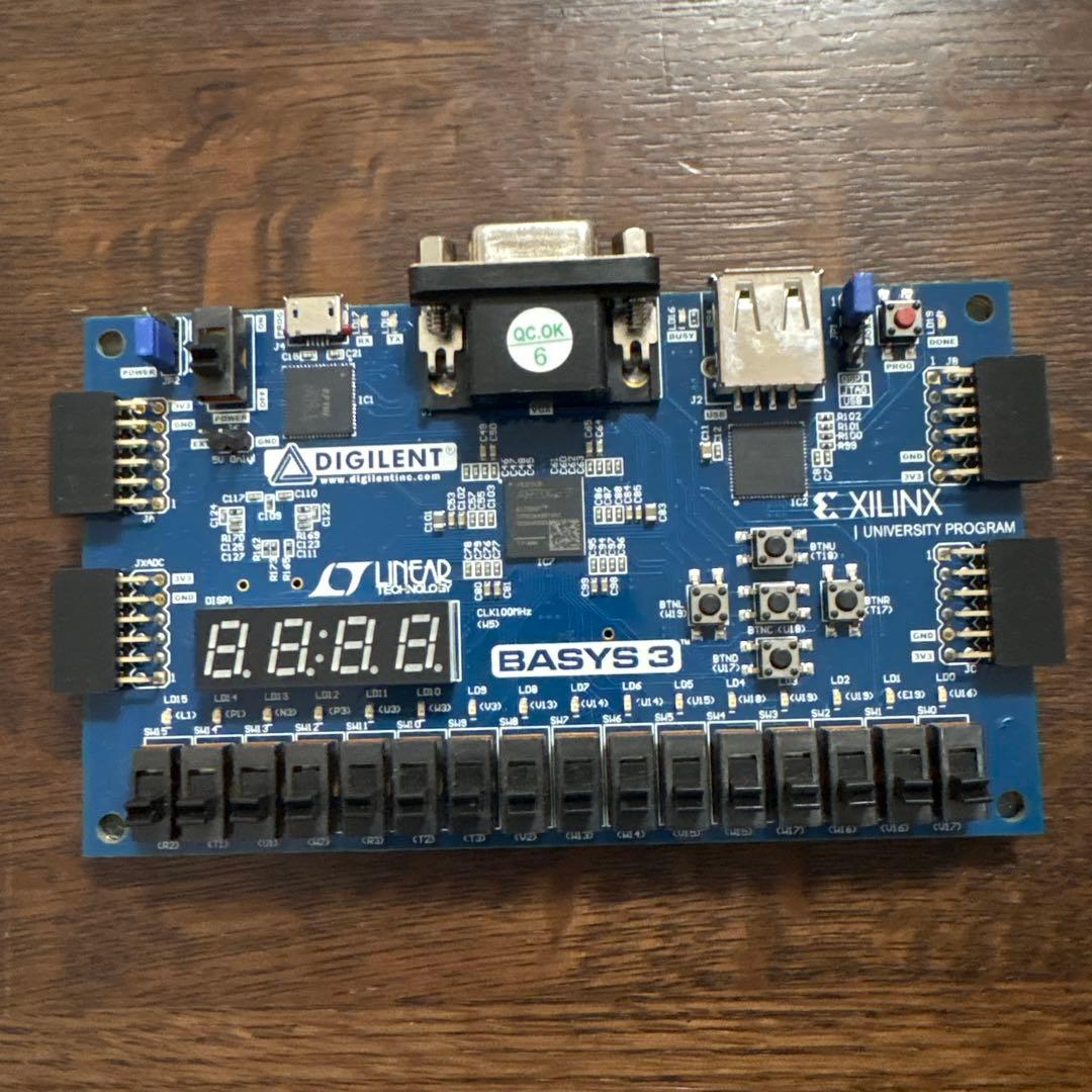 Digilent社 FPGAボード BASYS3