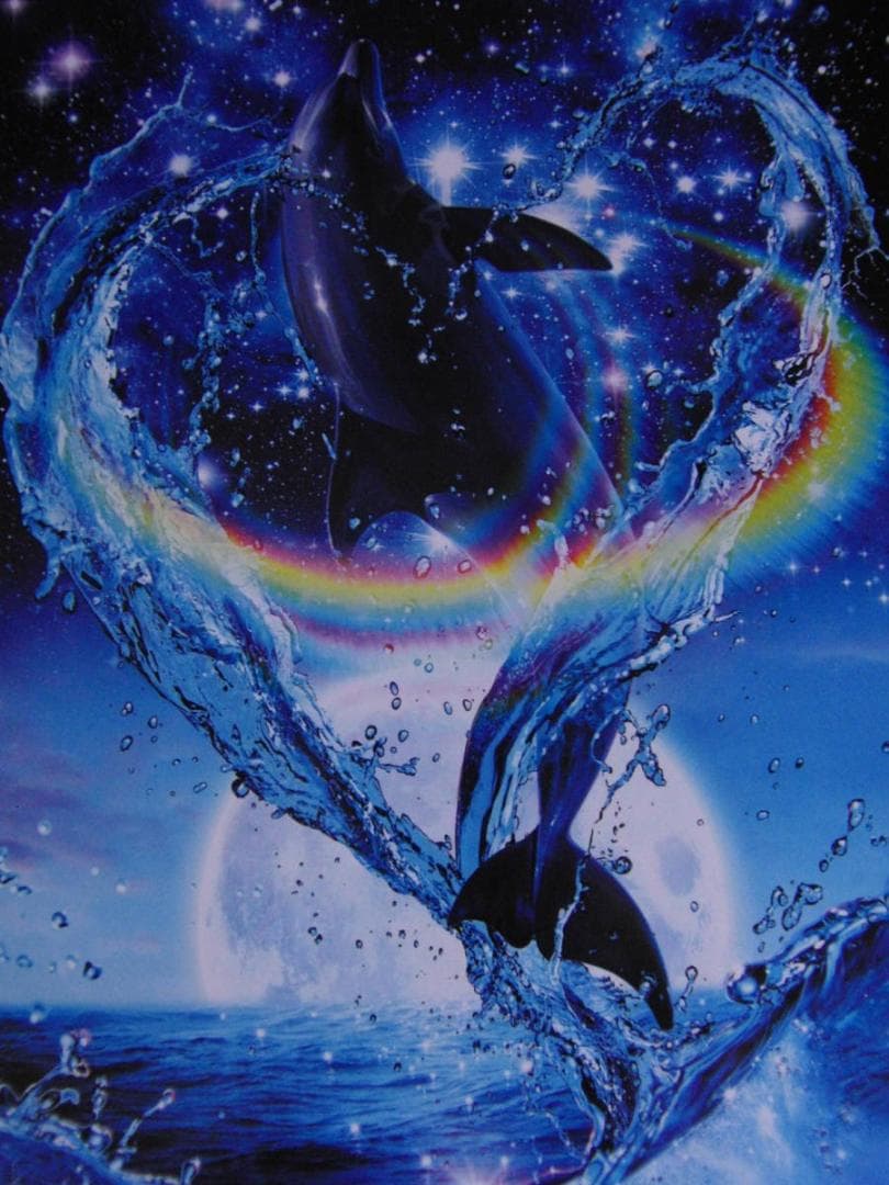 クリスチャン・ラッセン、【プレシャス ラブ】、希少な額装用画集より