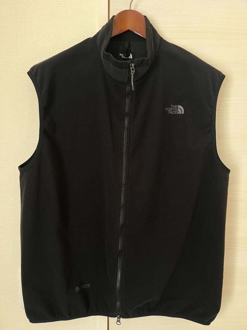 美品 ノースフェイス ウィンドストッパーエンライドベスト L 黒