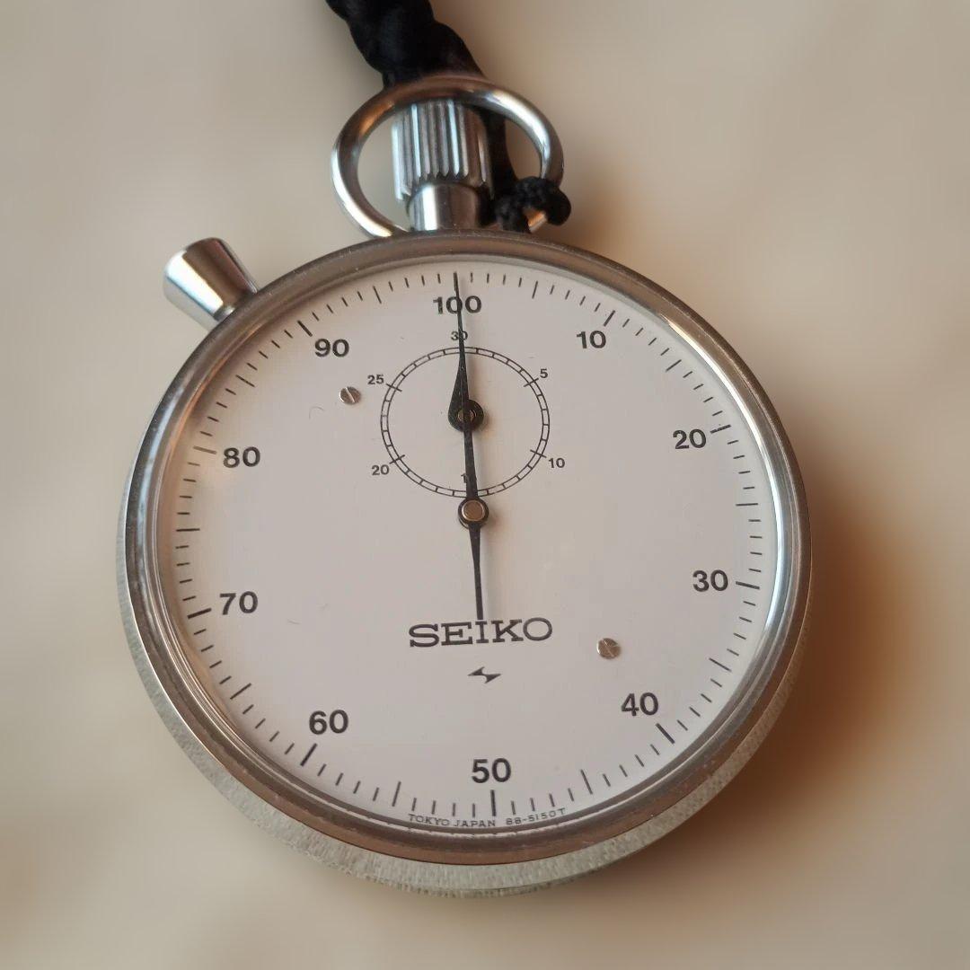 SEIKOアナログ工業用ストップウォッチ セイコー ストップウォッチ 10進法