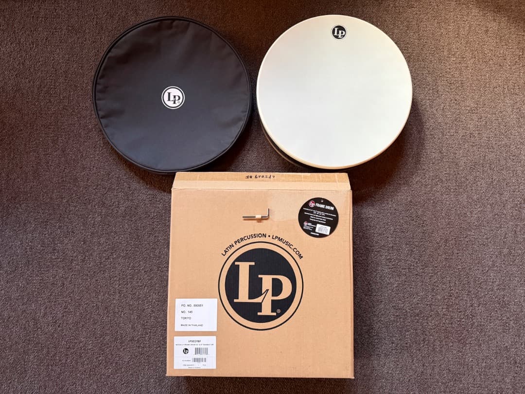 パーカッション・打楽器 LP TUNABLE BENDIR FRAME DRUM / LP5029BF LP 5029BF [TUNABLE BENDIR FRAME DRUM 16インチ] 【お取り寄せ品