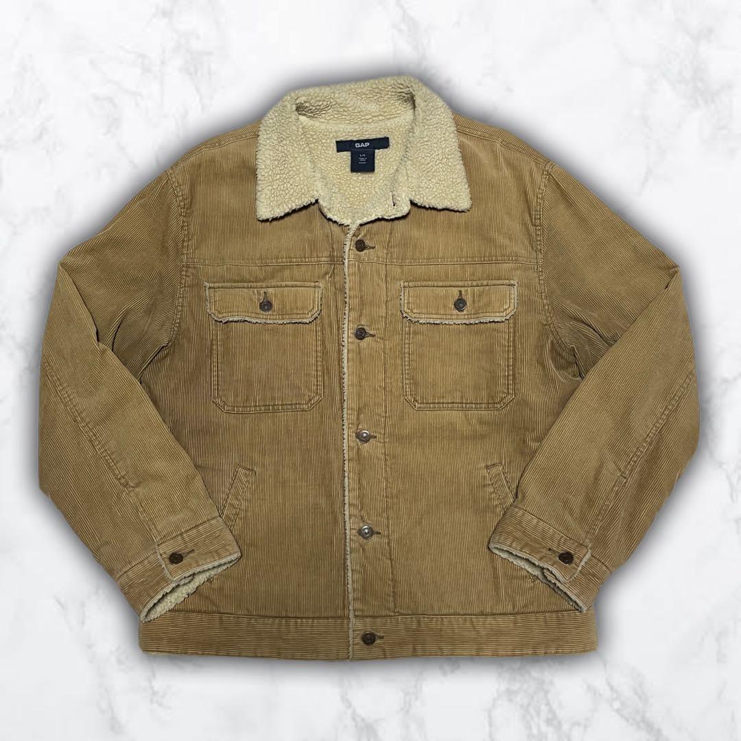 レア】Old GAP オールド ギャップ コーデュロイ ボアジャケット デニム