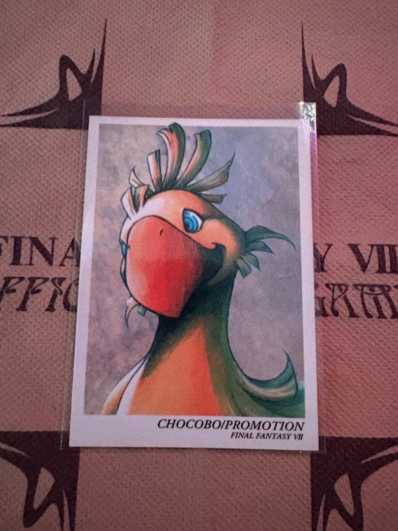 ファイナルファンタジー7 チョコボ　プロモカード