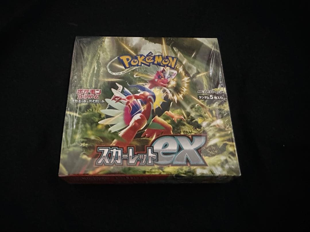 ポケモンカード スカーレットex シュリンク付き 未開封BOX