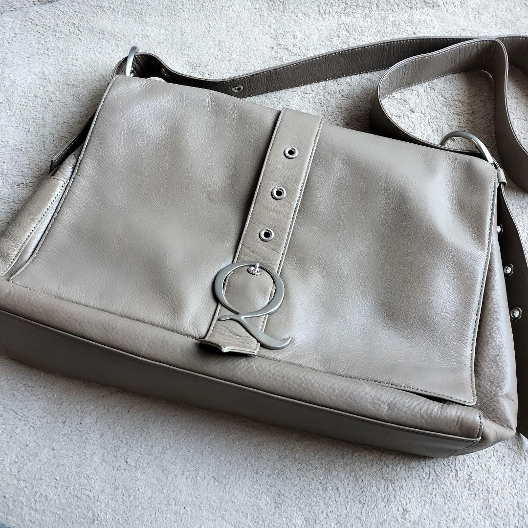 初期 アレキサンダーマックイーン ショルダーバッグ メッセンジャーバッグ レザー