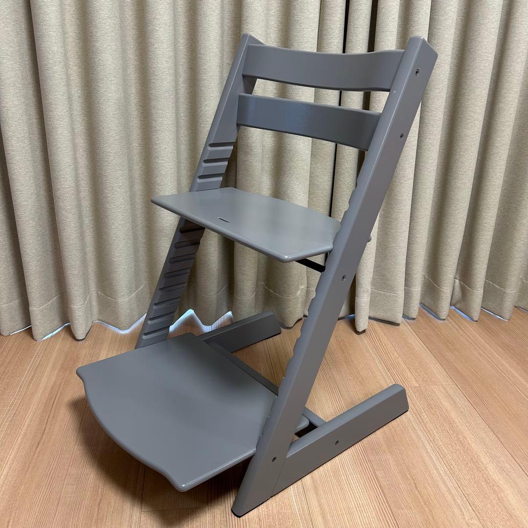 STOKKE　ストッケ　トリップトラップ　キッズチェア　シリアル4　グレー