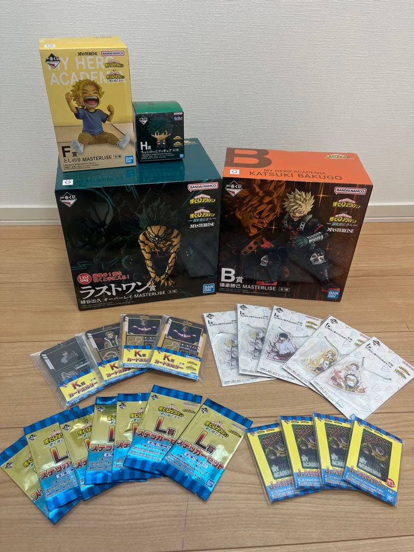 僕のヒーローアカデミア一番くじ 更に向こうへ　まとめ売り　匿名配送