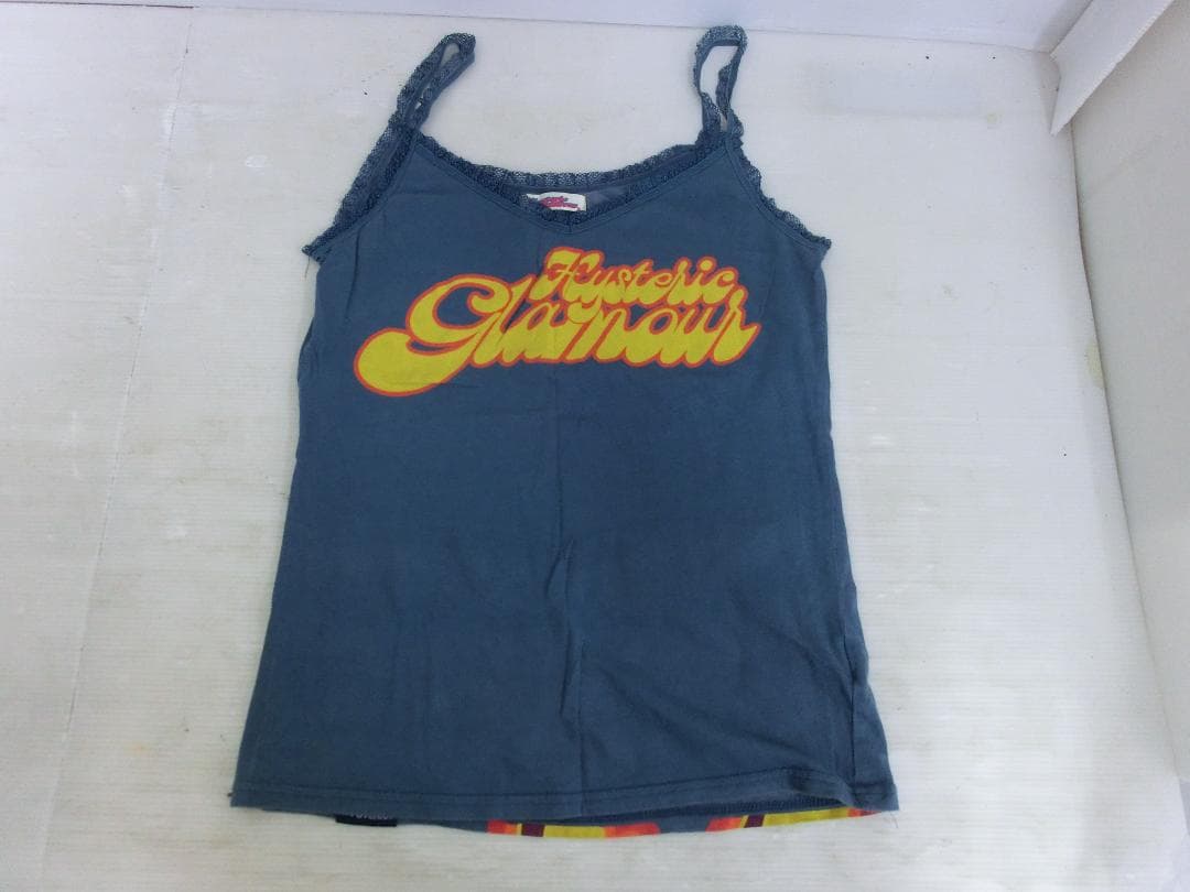 M798★Hysteric Glamour★ロゴ＆バックプリント★キャミソール