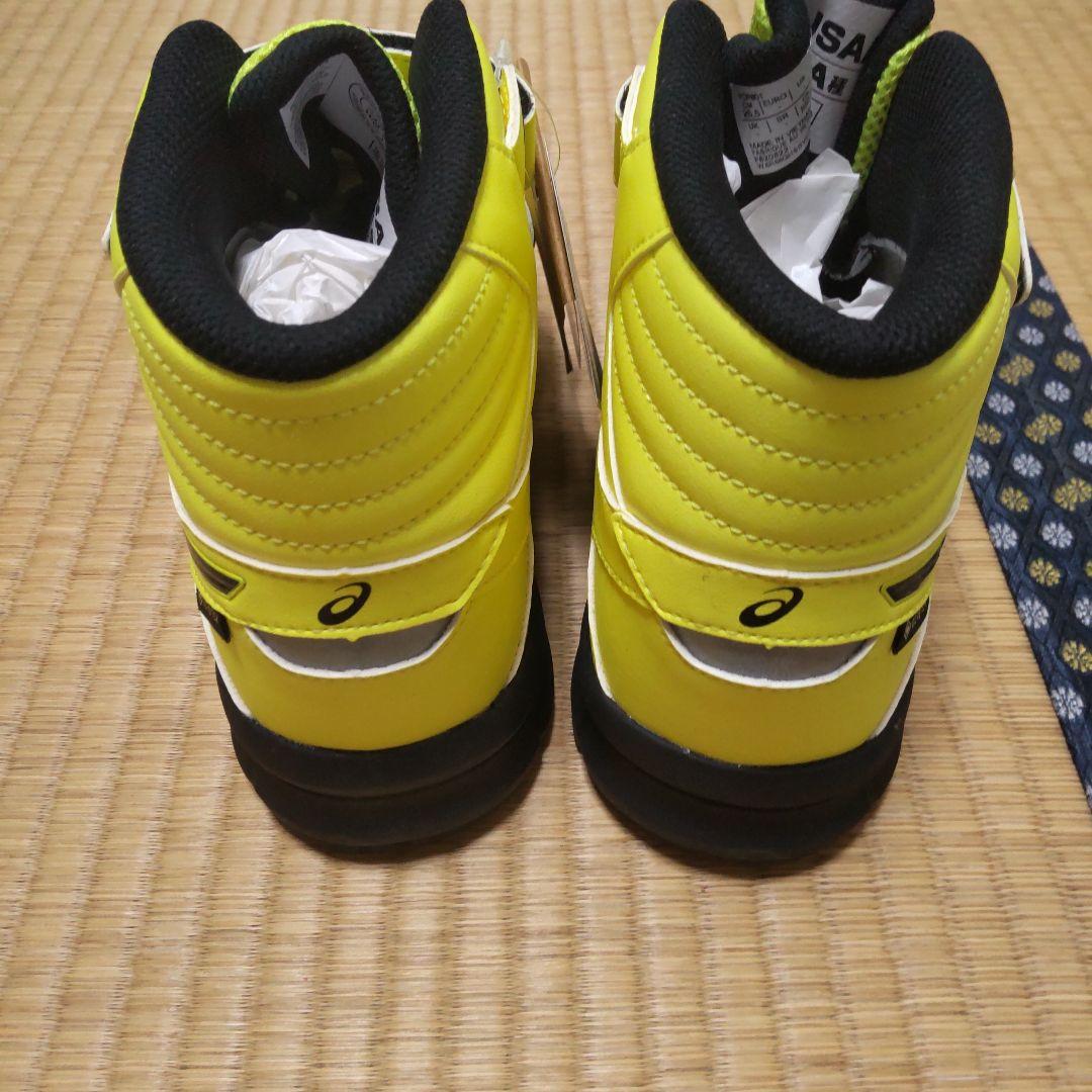 asics GORE-TEX 安全靴 41サイズ 蛍光イエロー - メルカリ
