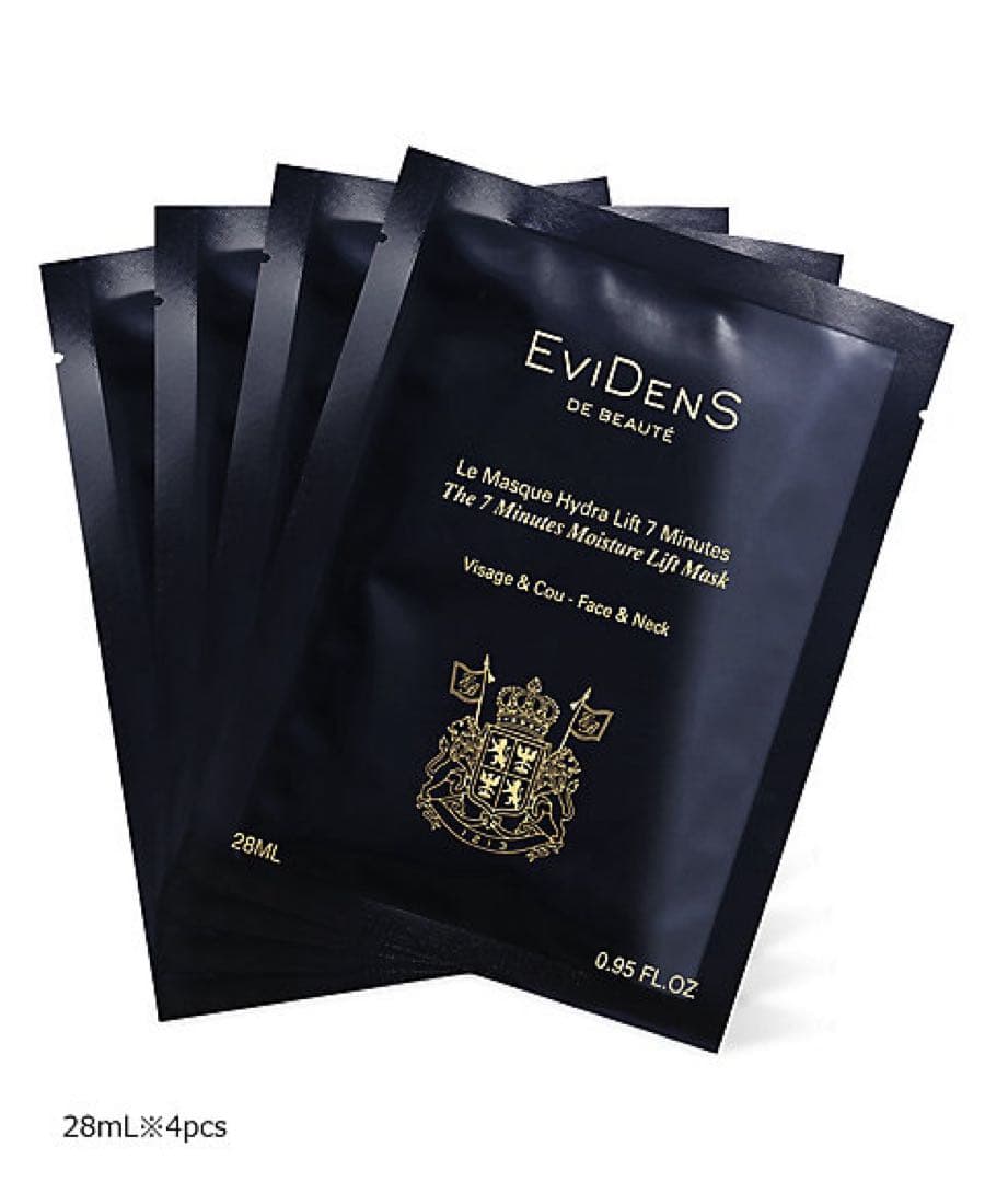 EviDenS de Beauté 7分間シートマスク 4枚入