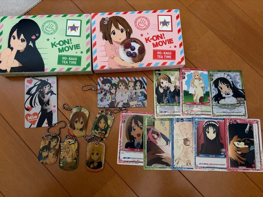 けいおん　キャラメタル　キーホルダー　プレシャスメモリーズ　ケース　まとめ売り