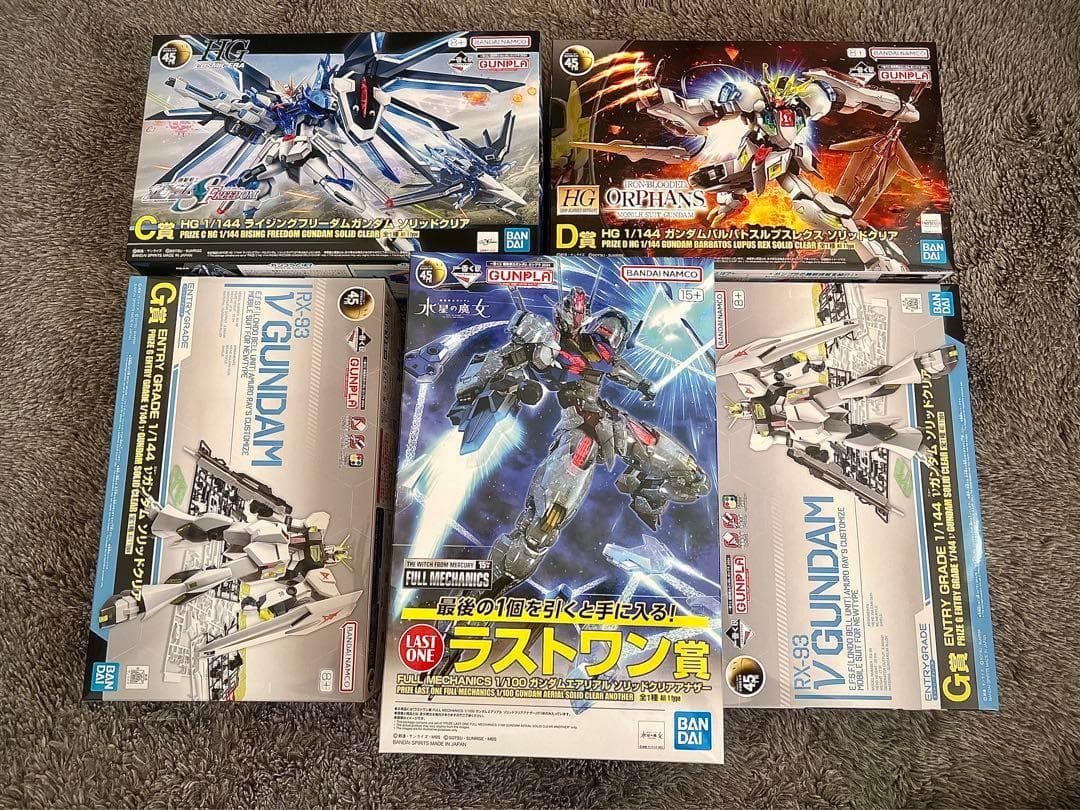 一番くじ 機動戦士ガンダム ガンプラ 2024 C、D、G賞、ラストワン 692903.jpg?zoom=spacing