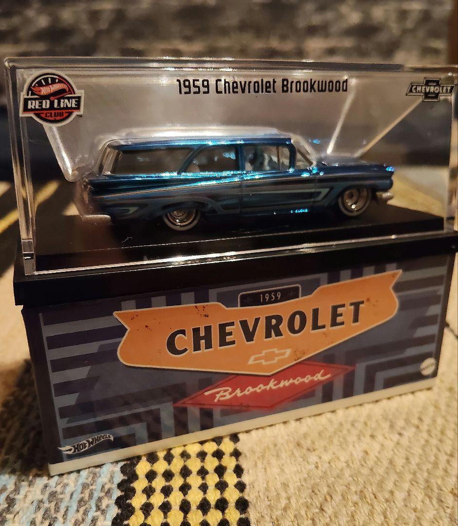 1959 Chevrolet Brookwood ミニカー ホットウィール