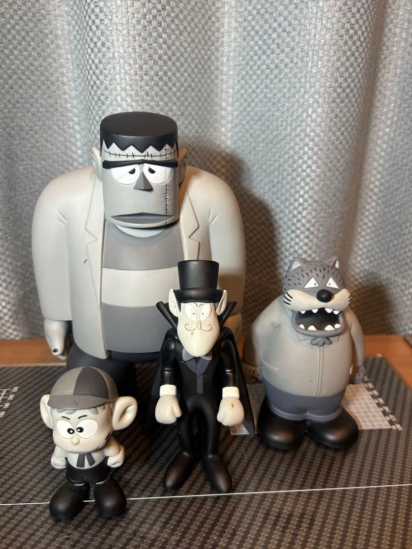 BOUNTY HUNTER バウンティハンター 怪物くん BOUNTY HUNTER バウンティハンター 怪物くん ソフビ フィギュア 2種