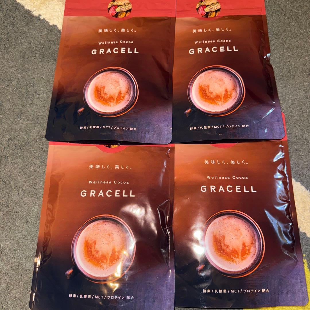 GRACELL グレイセル　ウェルネスココア　ダイエット 7袋 専用！ Amazon.co.jp: 【公式】GRACELL グレイセル ココア ダイエット 酵素
