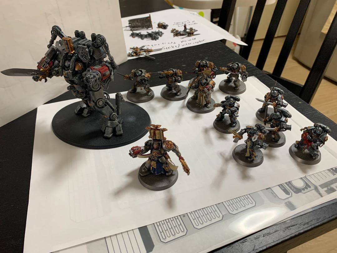 グレイナイト コンバットパトロール ウォーハンマ 40k 12個 グレイナイト】コンバットパトロール | ウォーハンマー通販 7GOLD