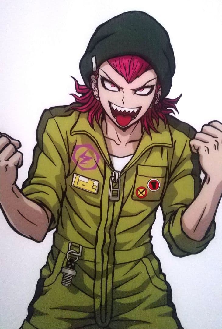 ダンガンロンパ ビッグタペストリー 左右田和一 - メルカリ