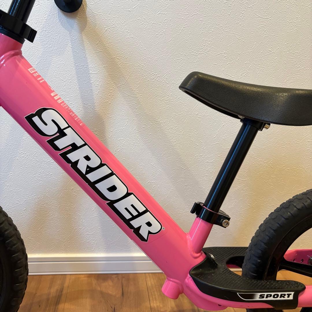 STRIDER バランスバイク ピンク 12インチ SPORT スポーツ - メルカリ