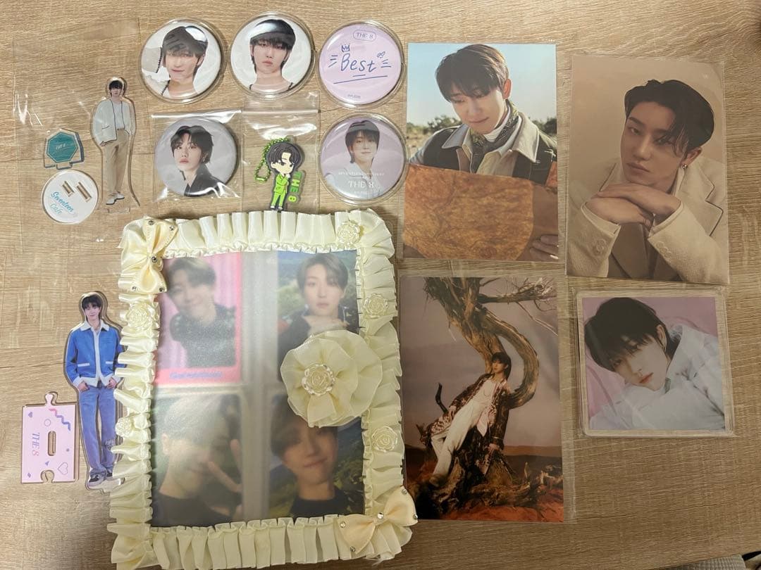 SEVENTEENミンハオ　トレカ フォトカード 缶バッチ まとめ売り