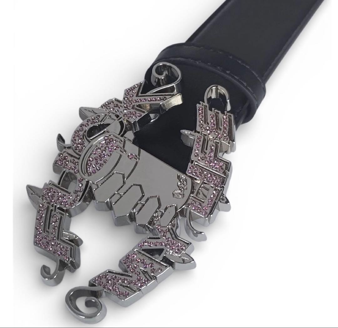 再販なし fuckmylife flexwitme ラインストーンベルト - メルカリ