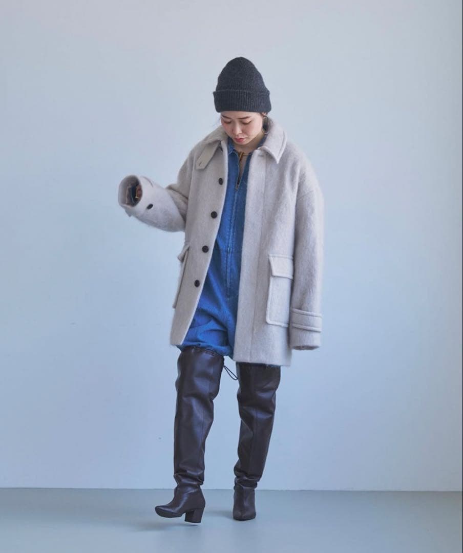 太郎様専用⭐︎oll kyoto 新品Oji mohair coat コート - メルカリ