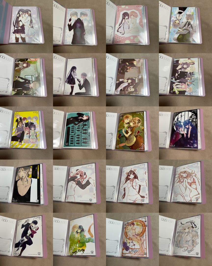 【最終値下げ】藤原ここあカフェ　ポストカード　フルコンプリートセット