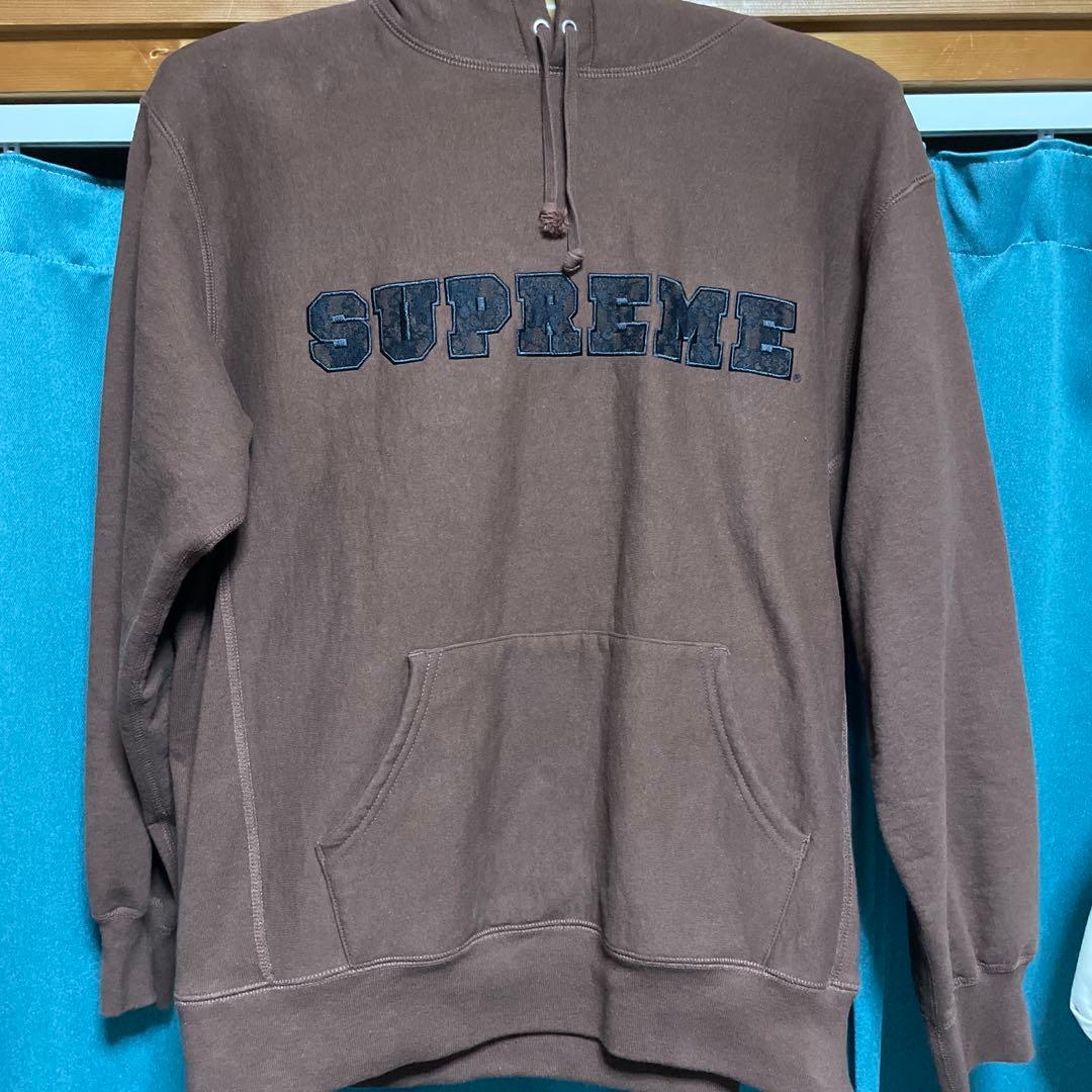 Supreme ブラウン パーカー