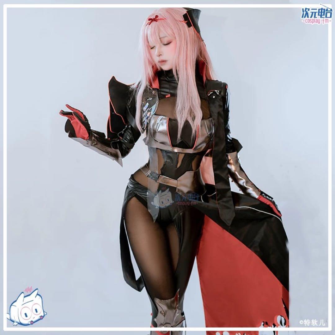 NIKKE 紅蓮 ブラックシャドウ コスプレ衣装 ウィッグ 勝利の女神 ニケ