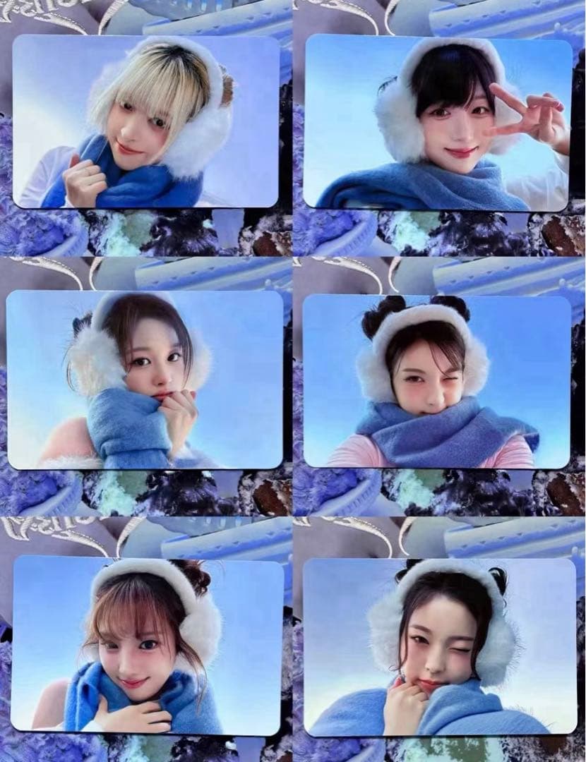 NMIXX 1st　中国広州　makestar サイン会　トレカ　六枚セット