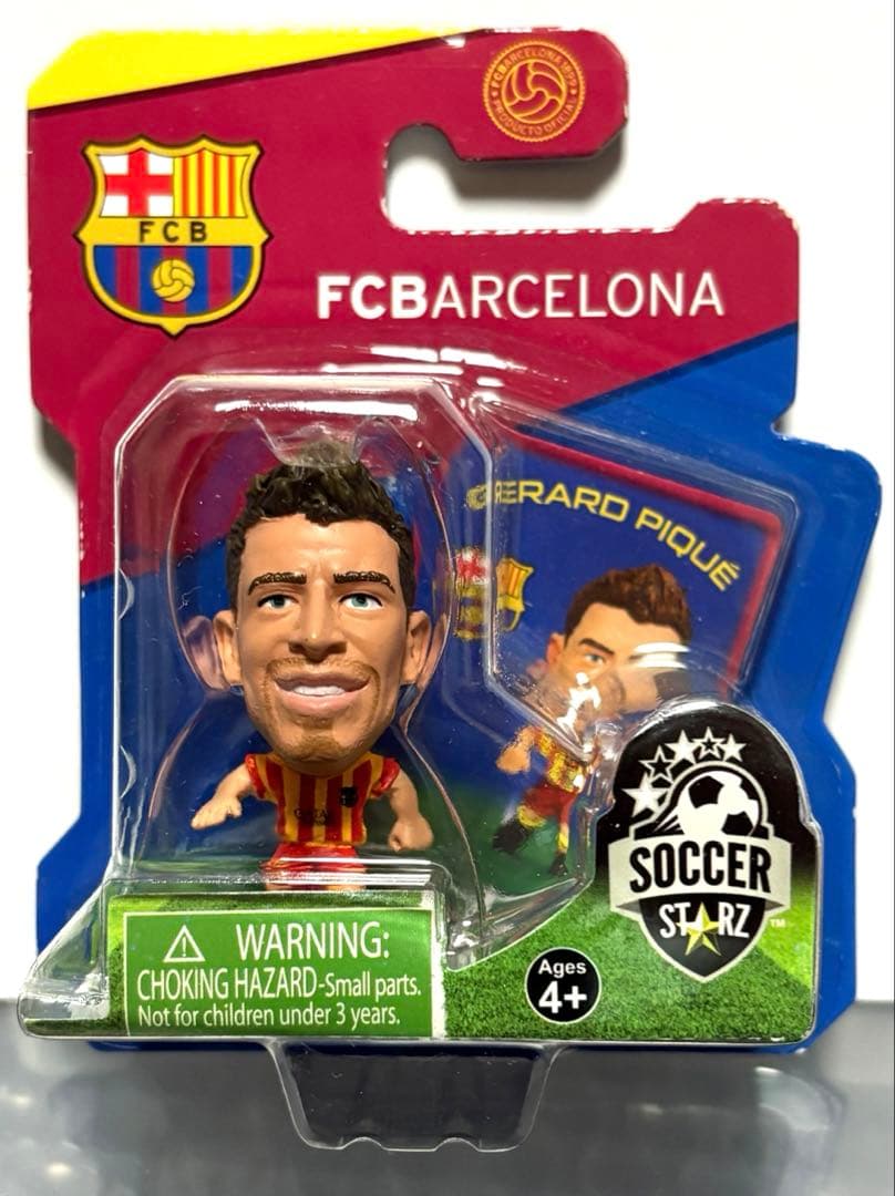 激レア【サッカースターズ　限定生産】ピケ　バルセロナ　アウェイ　美品 激レア【サッカースターズ 限定生産】ピケ バルセロナ アウェイ 美品