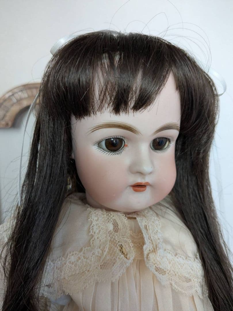 アンティークビスクドール ドイツの子 ハンドベルク - メルカリ