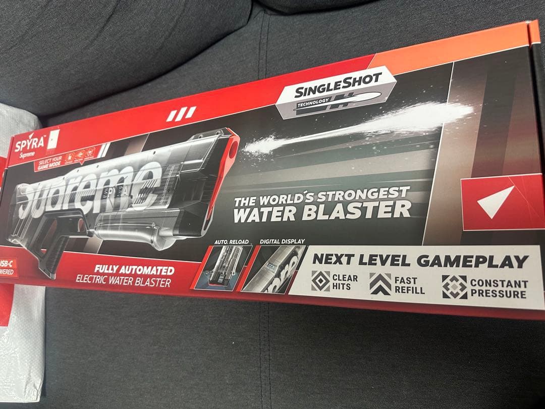 トイガン Supreme x SpyraThree Water Blaster Clear Spring/Summer 2025 Preview – Supreme