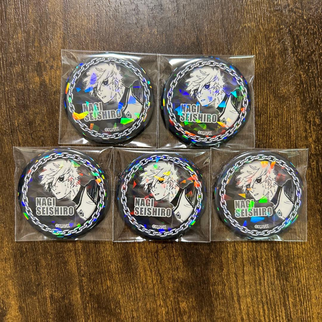 ブルーロック　凪誠士郎　ホログラム缶バッジ　プリンセスカフェ　原作