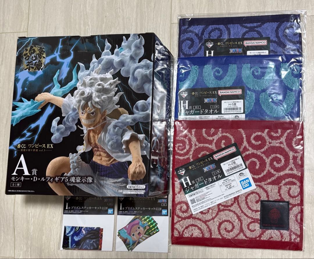 一番くじワンピースEX 悪魔を宿す者達vol.3 A賞ルフィ　ニカ　ギア5 一番くじ ワンピース EX 悪魔を宿す者達 vol.3 | 一番くじONLINE