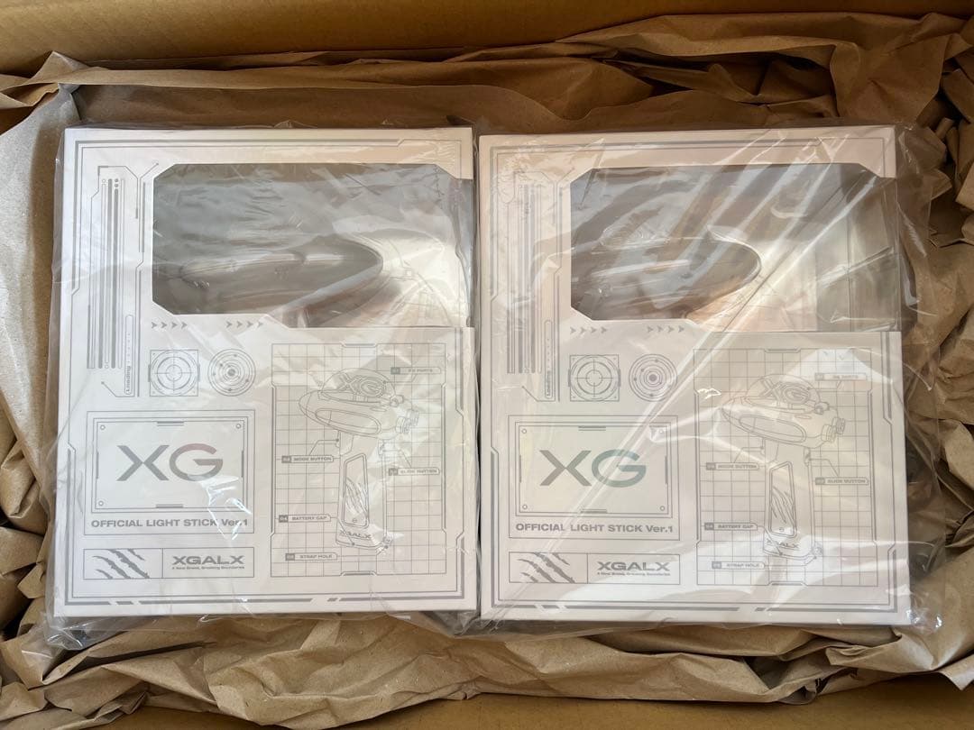 XG OFFICIAL LIGHT STICK 2個