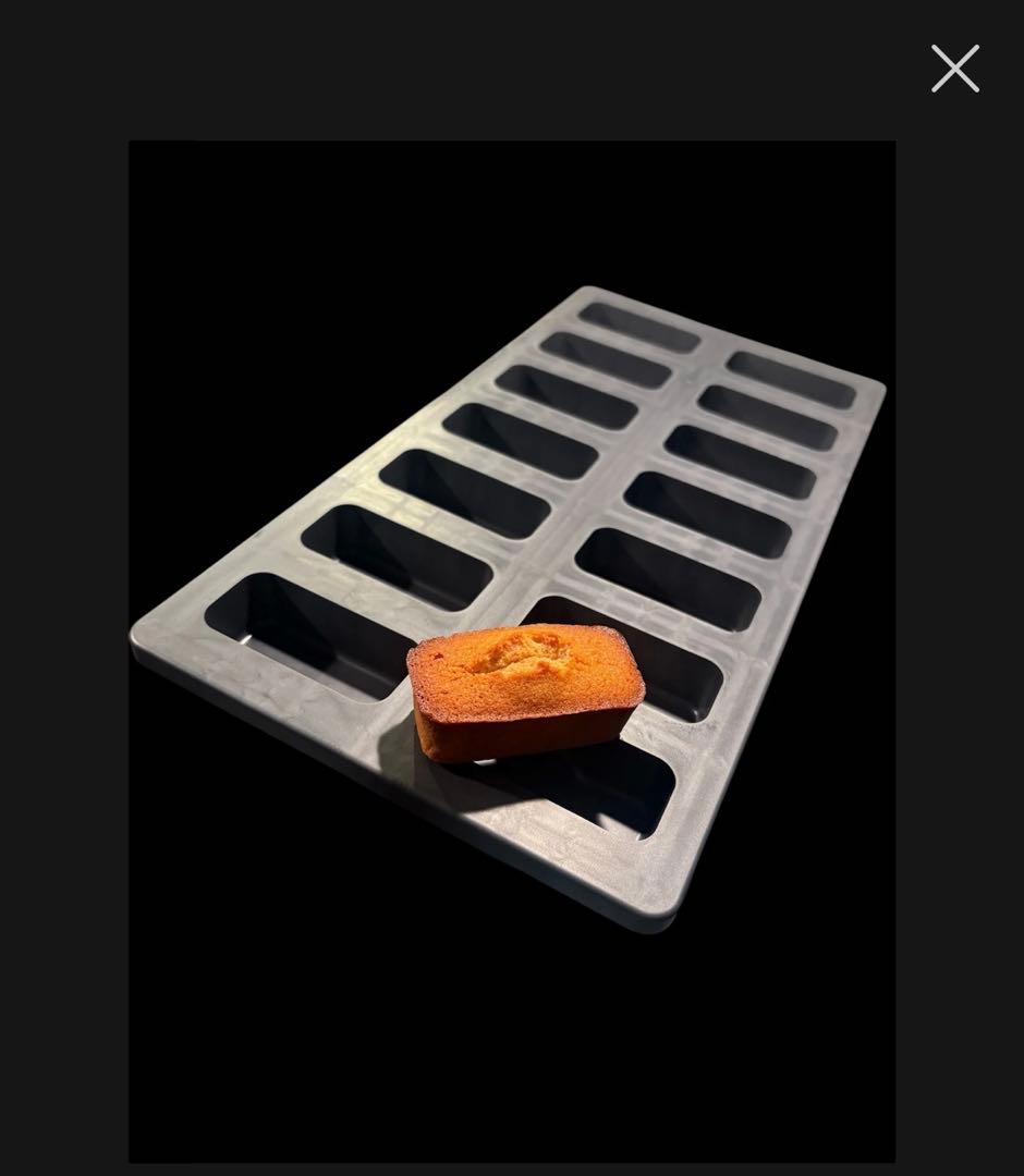 坂田モールド ケーキ型 焼菓子型 3枚セット 新品有フィナンシェ　ミニパウンド