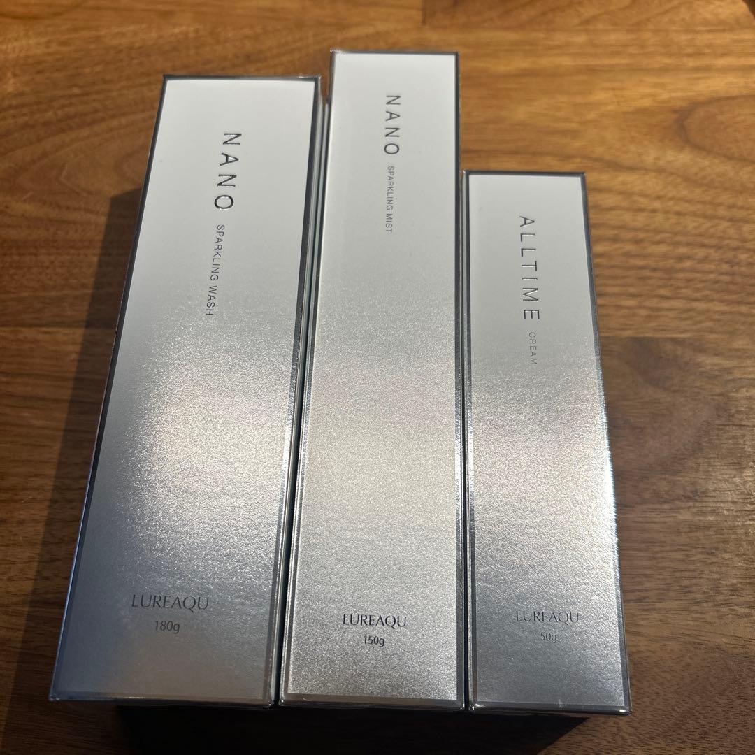 LUREAQU ルリーク　nano 3本セット WiLLA（ウイルエー） ルリーク ナノ スパークリングウォッシュ 180g 3
