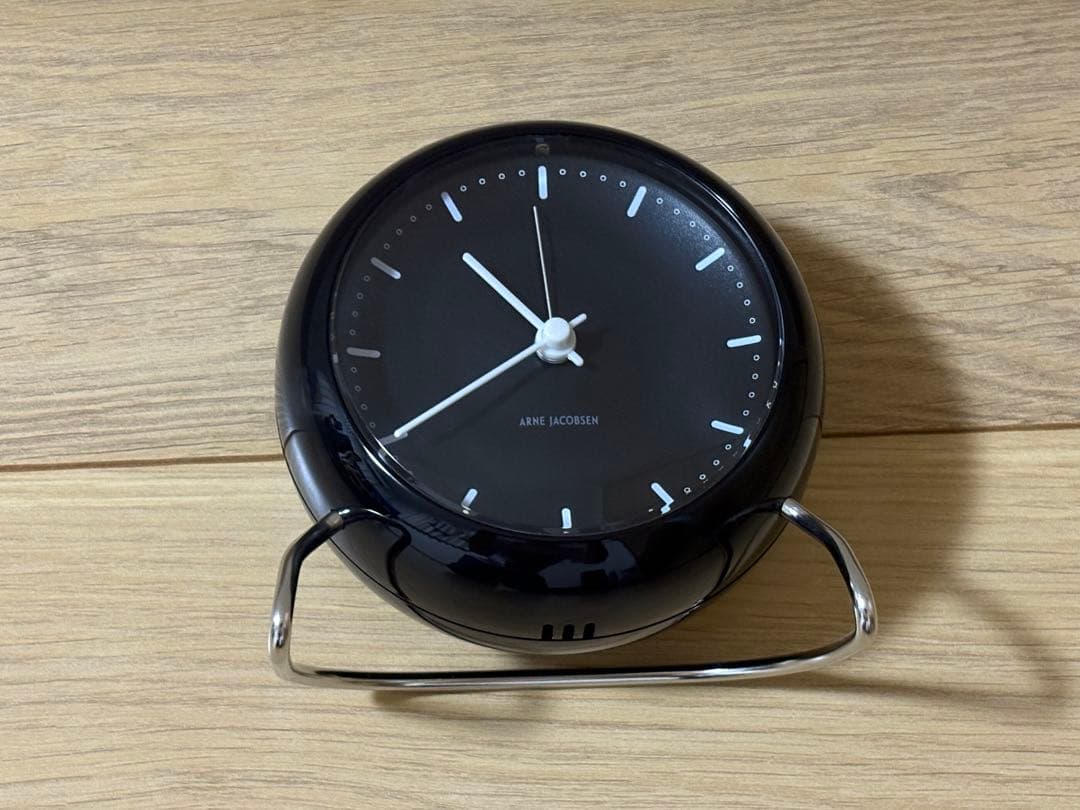 【美品】アルネヤコブセン ARNE JACOBSEN 置時計　AJ43673