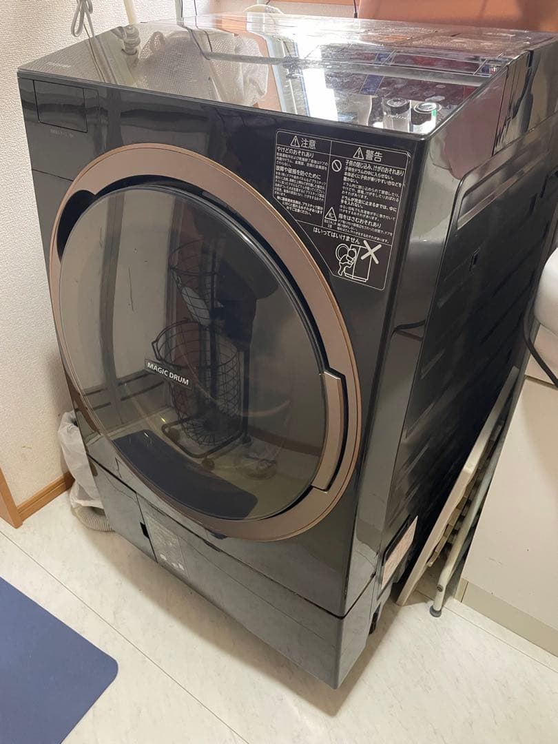 TOSHIBA ドラム式洗濯機 TW-117X5R 2017年製