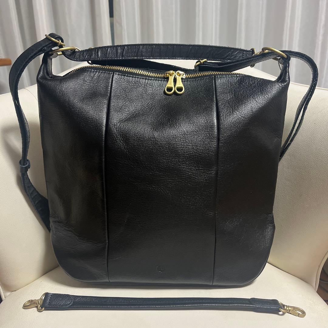 サックスバー株主優待キソラ レザー5wayバッグ 50周年モデル新品