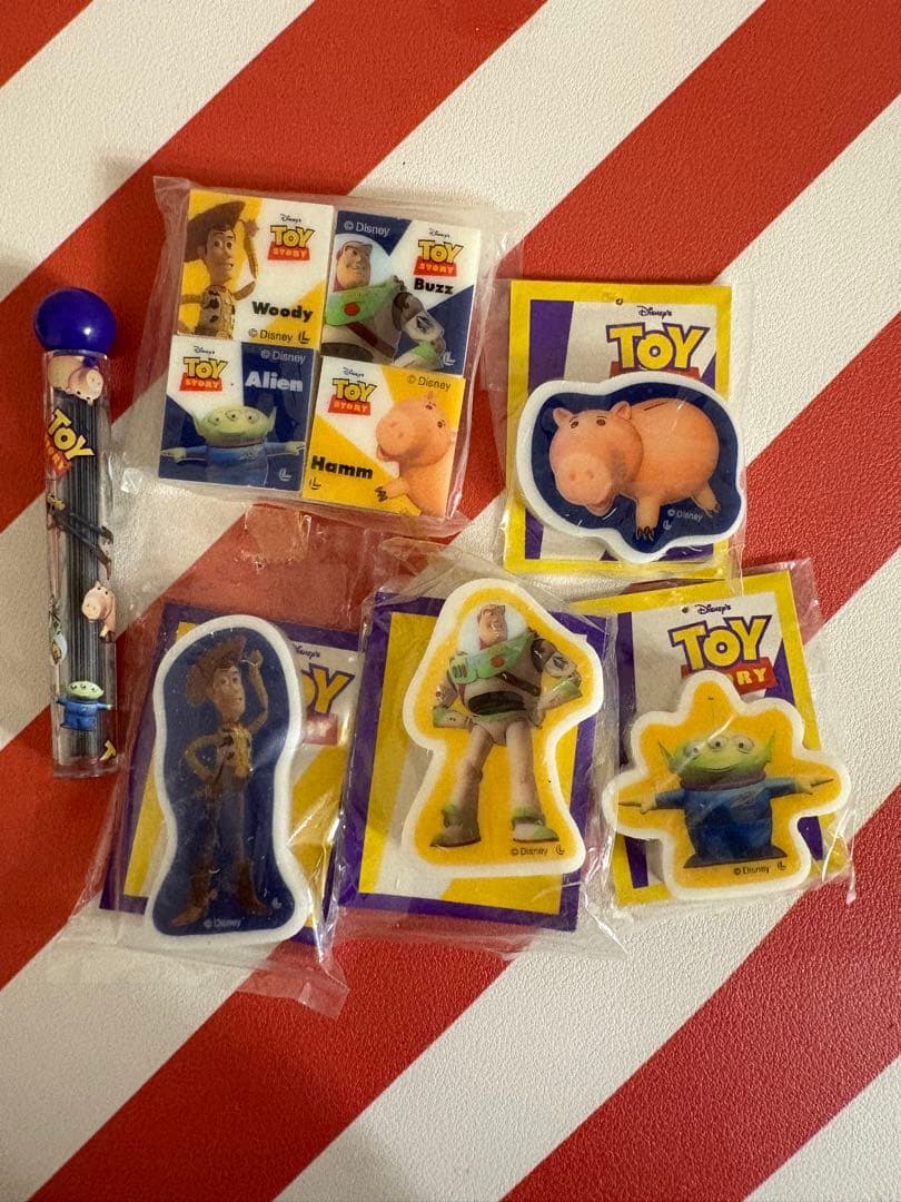 トイストーリー 消しゴムシャーペンの芯セット/ビンテージ