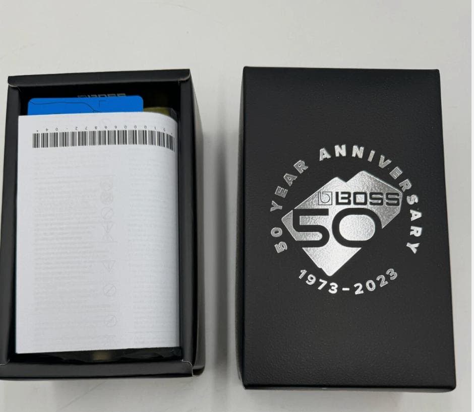 BOSS SD-1 B50A 50周年記念ギターエフェクター 新品 BOSS SD-1-B50A Super Overdrive 50th Anniversary Effects Pedal