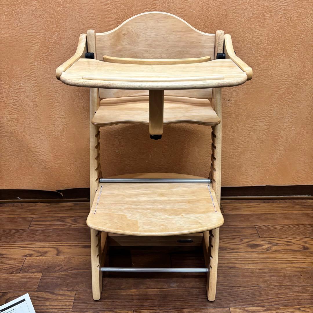 ☆超美品☆【大和屋】yamatoya すくすくチェア スリムプラス テーブル