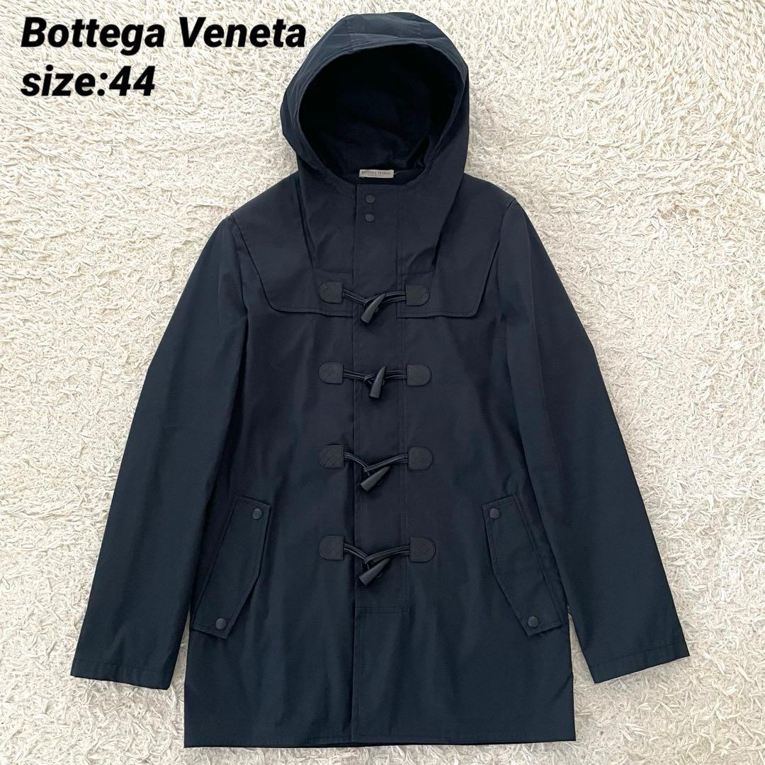 ボッテガヴェネタ イントレチャート ジャケット トグルボタン ネイビー 44