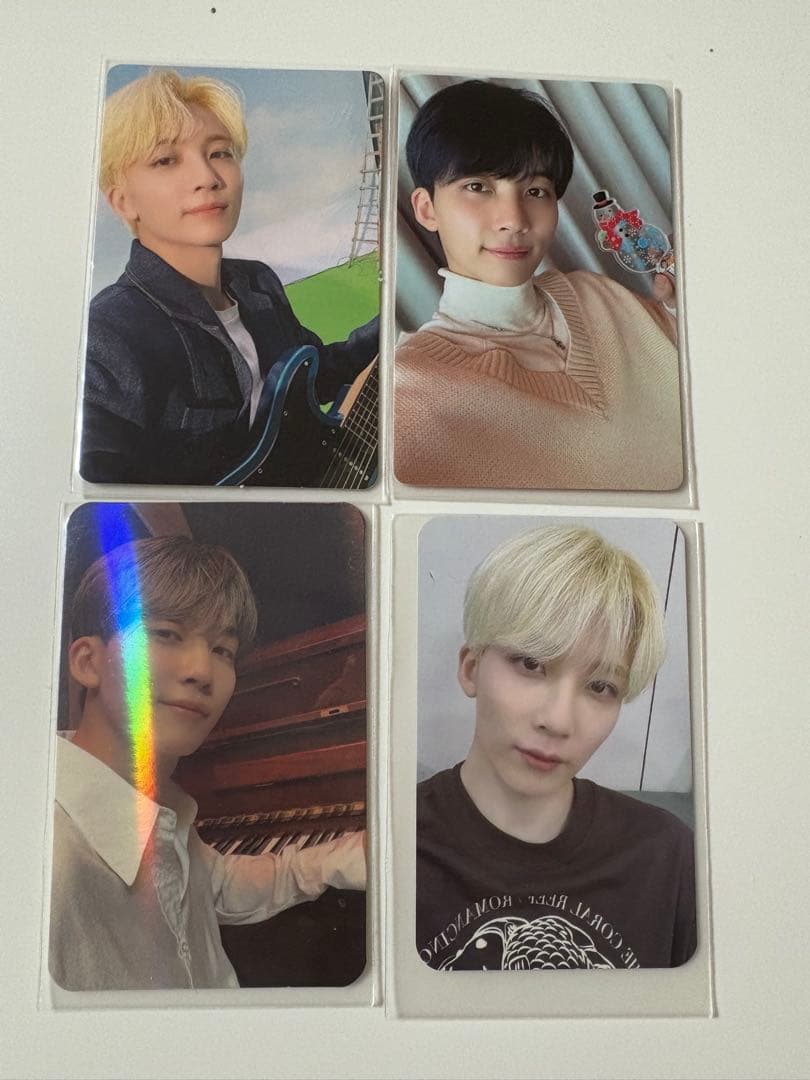 seventeen ジョンハン セブチ トレカ 中華 中国 台湾 ヨントン 4枚